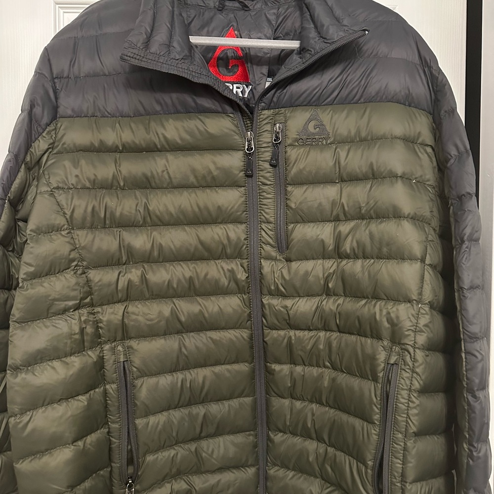 Gerry men’s down-filled puffer jacket, size XXL